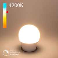 Светодиодная диммируемая лампа Dimmable 7W 4200K E27 (G45) Elektrostandard BLE2776 - цена и фото