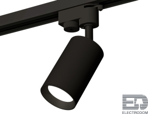 Комплект трекового однофазного светильника XT6323002 SBK черный песок MR16 GU5.3 (A2521, C6323, N6102) - цена и фото