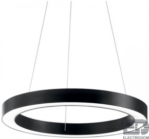 Подвесной светодиодный светильник Ideal Lux Oracle D50 Round Nero 222097 - цена и фото