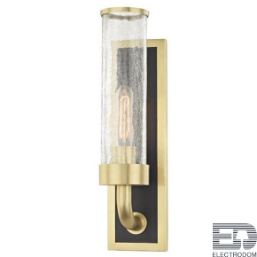 Бра Hudson Valley 1721-AGB Soriano 1 Light Wall Sconce In Aged Brass ImperiumLoft - цена и фото