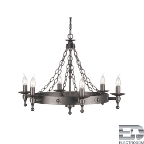 Подвесная люстра Elstead Lighting WARWICK WR6-GRAPHITE - цена и фото