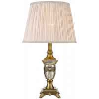 Настольная лампа Wertmark WE711.01.504 Tico E27 60 Вт бронза, бежевый - цена и фото