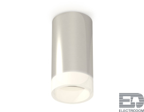 Комплект накладного светильника с акрилом XS6325041 PSL/FR серебро полированное/белый матовый MR16 GU5.3 (C6325, N6248) - цена и фото