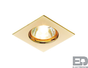 Встраиваемый точечный светильник 866A GD золото MR16 - цена и фото