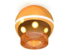 Комплект накладного светильника с дополнительной подсветкой XS1105020 PYG/CF золото желтое полированное/кофе MR16 GU5.3 LED 3W 4200K (C1105, N7195) - цена и фото