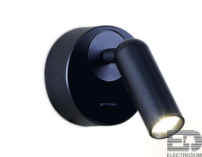 Настенный поворотный светодиодный светильник с выключателем FW281 - цена и фото