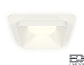 Комплект встраиваемого светильника XC7901001 SWH белый песок MR16 GU5.3 (C7901, N7701) - цена и фото