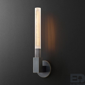 Бра RH CANNELLE wall lamp SINGLE Sconces Black ImperiumLoft - цена и фото