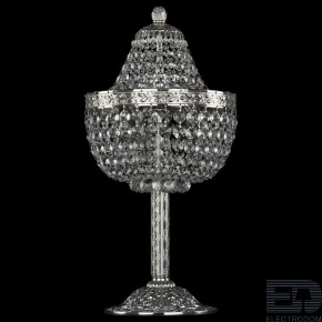 Настольная лампа декоративная Bohemia Ivele Crystal 1928 19281L6/H/20IV Ni - цена и фото