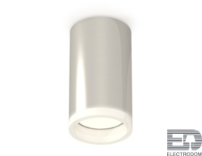 Комплект накладного светильника с акрилом XS6325040 PSL/FR серебро полированное/белый матовый MR16 GU5.3 (C6325, N6245) - цена и фото