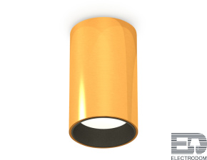 Комплект накладного светильника XS6327003 PYG/SBK золото желтое полированное/черный песок MR16 GU5.3 (C6327, N6111) - цена и фото