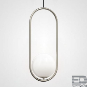 Подвесной светильник Matthew McCormick hoop 50 Silver MILA Pendant ImperiumLoft - цена и фото