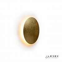 Настенный светильник iLedex Lunar ZD8102-12W 3000K gold foil - цена и фото