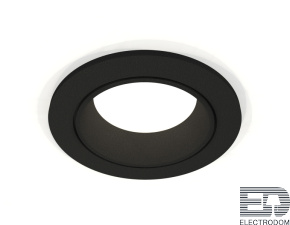 Комплект встраиваемого светильника XC6513002 SBK черный песок MR16 GU5.3 (C6513, N6111) - цена и фото
