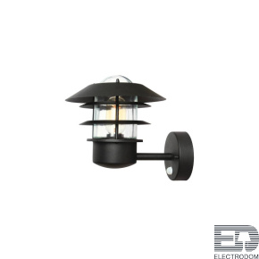 Настенный фонарь Elstead Lighting HELSINGOR HELSINGOR-PIR-BK - цена и фото