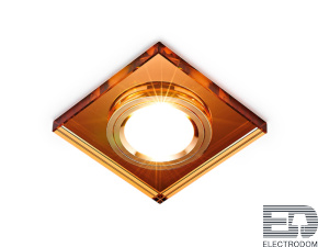 Встраиваемый потолочный точечный светильник 8170 BR коричневый MR16 D90 mm - цена и фото
