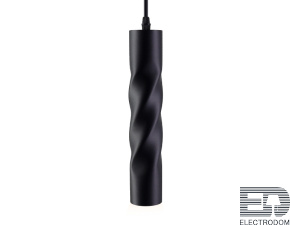 Подвесной светильник со сменной лампой GU10 TN7779 BK черный GU10 D55*290 - цена и фото