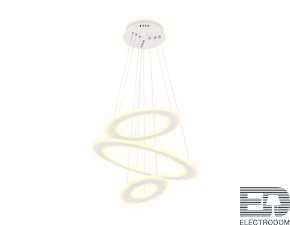 Подвесной светодиодный светильник с пультом FA432 WH белый 160W D470*630 (ПДУ РАДИО 2.4G) - цена и фото