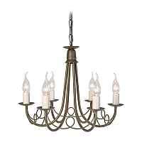 Подвесная люстра Elstead Lighting MINSTER MN6-BLK-GOLD - цена и фото