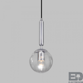 Подвесной светильник со стеклянным плафоном Eurosvet Joy 50208/1 прозрачный - цена и фото