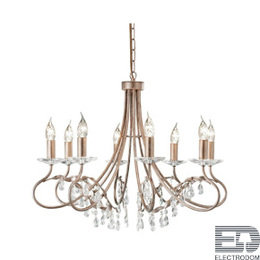 Подвесная люстра Elstead Lighting CHRISTINA CRT8-SILVER-GOLD - цена и фото