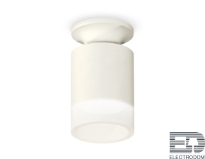 Комплект накладного светильника с акрилом XS6301104 SWH/FR белый песок/белый матовый MR16 GU5.3 (N6901, C6301, N6248) - цена и фото