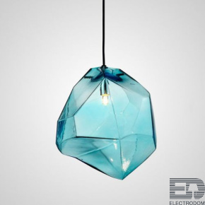 Подвесной светильник Color Ice Cube Pendant JEVIO 1 Голубой ImperiumLoft - цена и фото