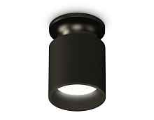 Комплект накладного светильника XS6302101 SBK/PBK черный песок/черный полированный MR16 GU5.3 (N6902, C6302, N6111) - цена и фото