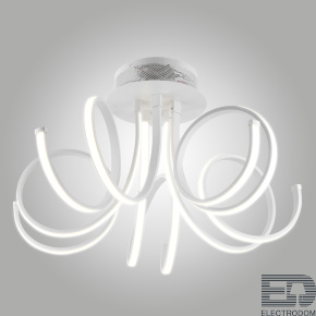 Потолочный светодиодный светильник Eurosvet 90042/5 белый - цена и фото