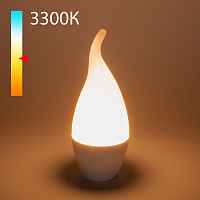 Светодиодная лампа "Свеча на ветру" 6W 3300K E14 Elektrostandard Свеча на ветру BLE1434 - цена и фото