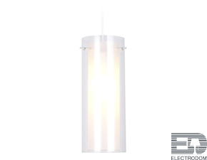 Подвесной светильник TR3672 CH/CL/FR хром/прозрачный/белый матовый - цена и фото